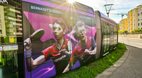 Le tramway fait honneur aux frères Lebrun et au tennis de table 