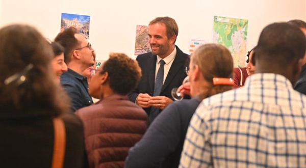 Instants inauguraux dans les nouveaux locaux