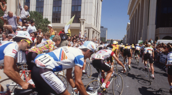 Départ du tour de France d'Antigone en 1989 