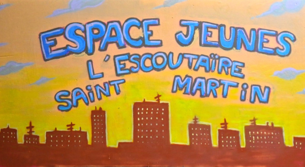 Fresque Espace Jeunes 