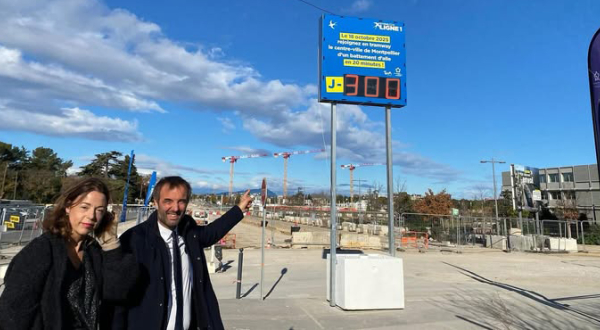 les élus devant le compteur