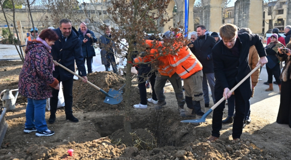 plantation chêne 30 000e arbre depuis 2020 élus associations de quartier