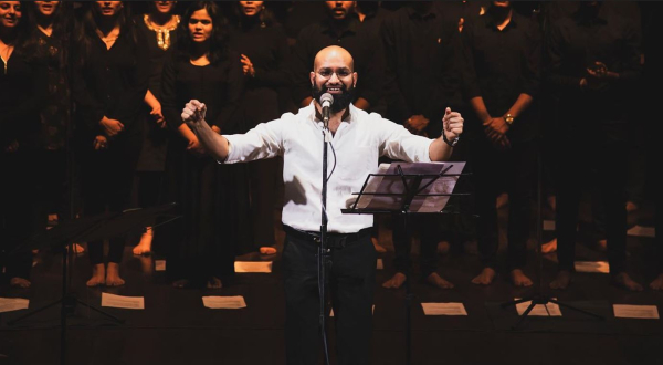 Hardik Chauhan en concert en Allemagne