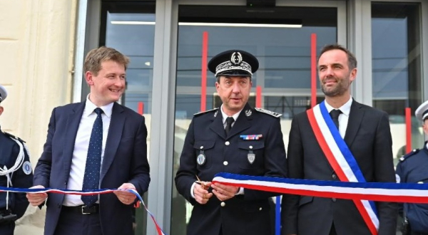 inauguration du commissariat