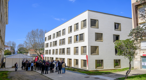 Vue du bâtiment H