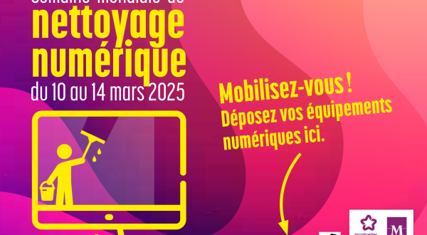 affiche nettoyage numérique