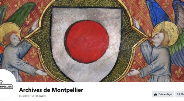 Visuel de la page d'accueil sur Facebook