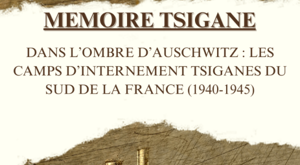 Couverture du livret sur la mémoire tsigane réalisé par les jeunes de la MECS Les Terres Rouges