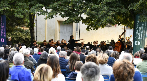 Concert plein air de l'Orchestre National Montpellier Occitanie