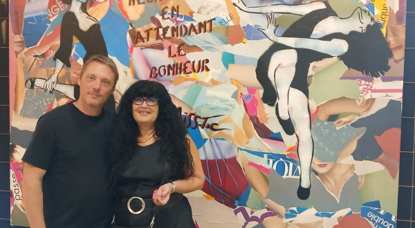 Laurent Rigail et Lélia Mordoch ont eu le privilège d'accompagner le parcours de la street artiste