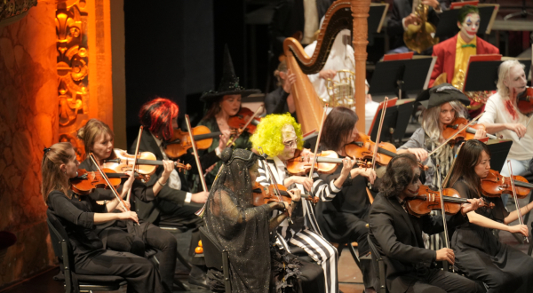 les musiciens déguisés 