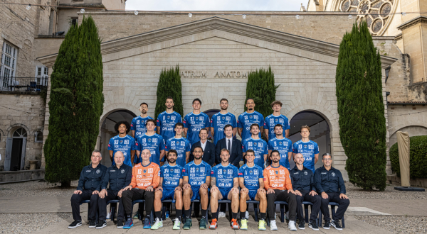 La traditionnelle photo d'équipe de début de saison
