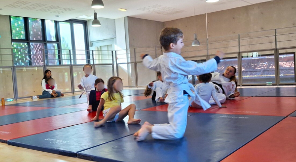 Judo pour les tout petits à la Maison pour tous Rosa Lee Parks