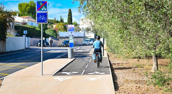 Nouvelle piste cyclable