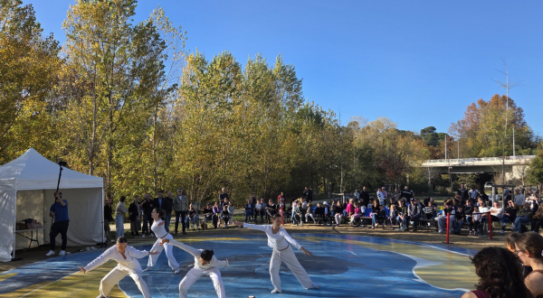 L'aire de street dance a été inaugurée samedi 15 novembre sur les berges du Lez