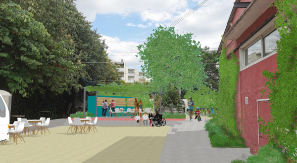 photomontage esquisse du projet 