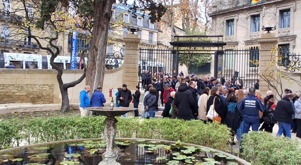 Ouverture du portail du Jardin des plantes et la ligne 5 de tramway