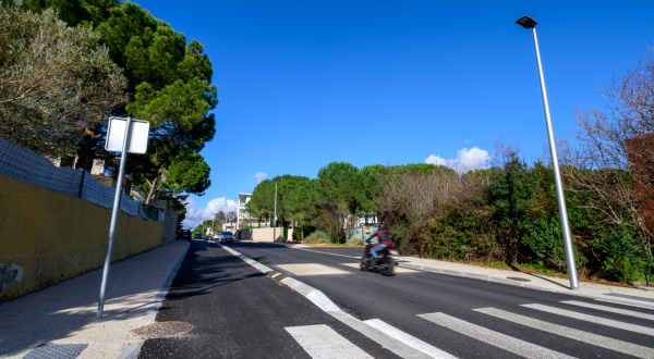 Vue de la rue en partie sud