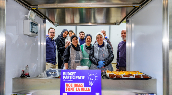 Une partie de l'équipe "restauration" de Hauts Val & Co 