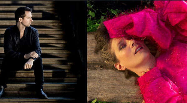 Photos de Bertrand Chamayou et de la chanteuse Camille