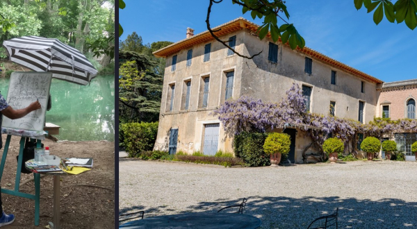 Montage d'images du Domaine de Méric
