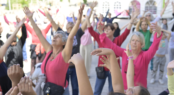 flashmob intergénérationnelle
