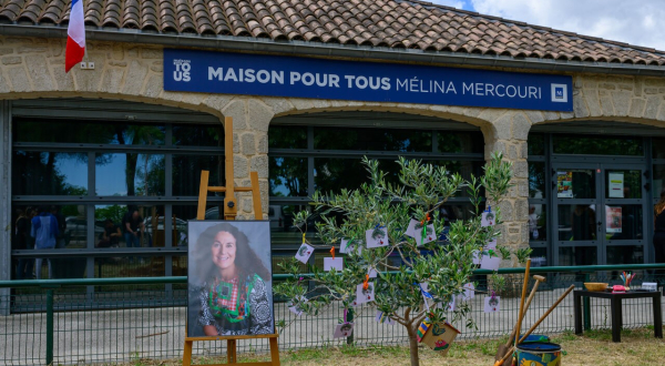 un olivier à la maison pour tous Mélina Mercouri