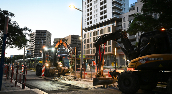 travaux de avenue Raymon Dugrand