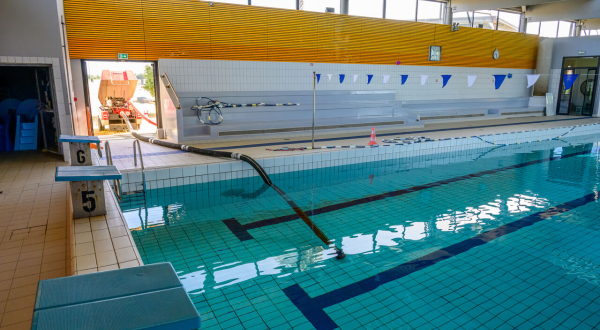 Pompage bassion piscine Poseidon Cournonterral par le Sdis 34