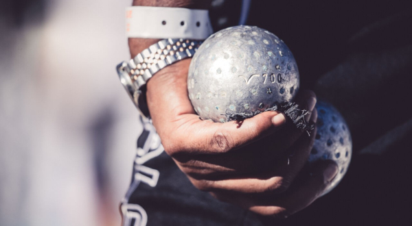 des boules de pétanques
