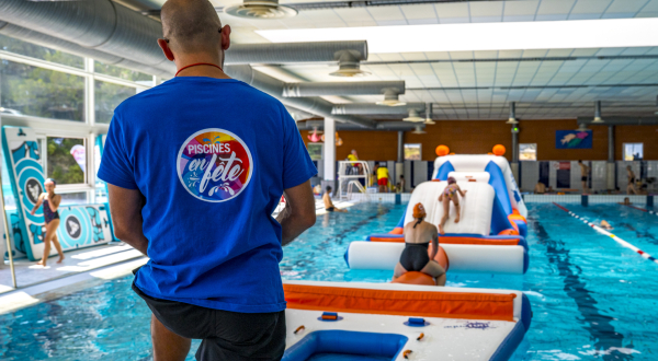 Les piscines sont en fête comme ici à Alex Jany à Jacou