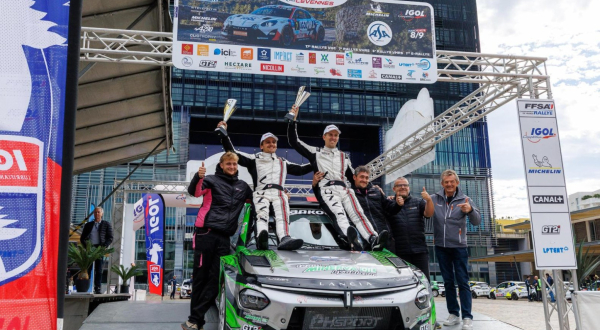 Rallye Cévennes, équipage vainqueur 